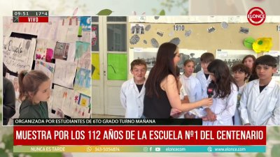 La Escuela del Centenario celebr&oacute; 112 a&ntilde;os de vida institucional en Paran&aacute;